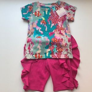 Clown Fish Tee & Cascade Shorts